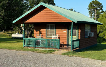 A picture of Cabin 1 at Big Cedar Cabins and RV Park