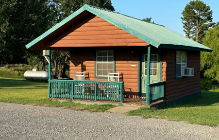 A picture of Cabin 1 at Big Cedar Cabins and RV Park